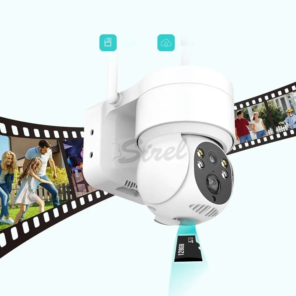 R8 HOME 3770 2.0 MPx FULL HD solárna wifi kamera 