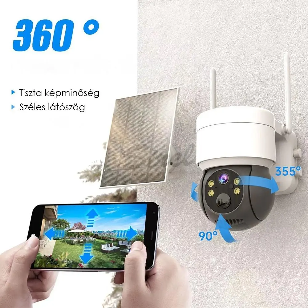 R8 HOME 3770 2.0 MPx FULL HD solárna wifi kamera 
